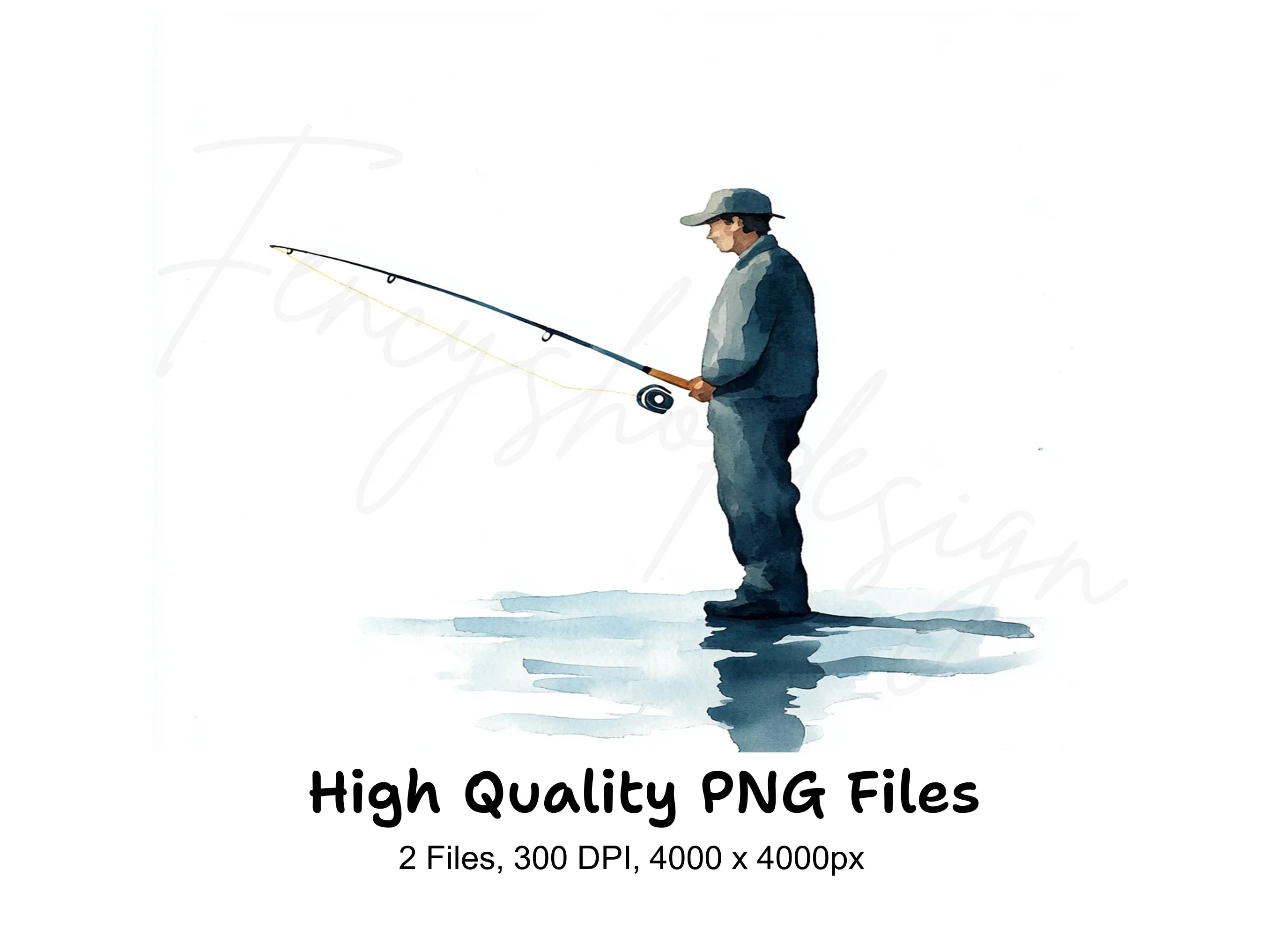 Fishermen Clipart Bundle
