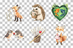 Cozy Love & Cute Animals Clipart Bundle - CraftNest - Digital Crafting and Art