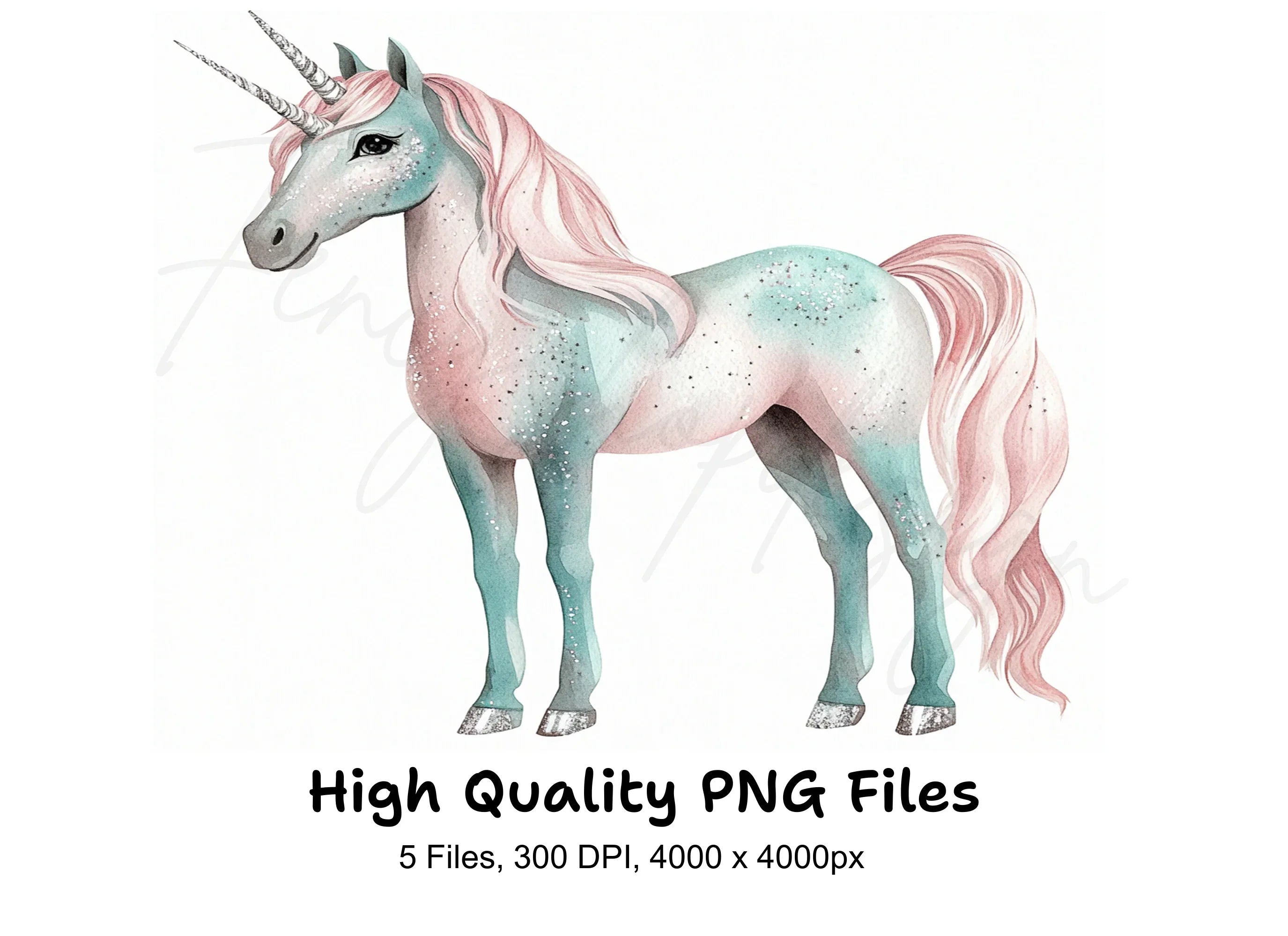 Unicorn Clipart Bundle
