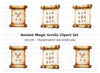 Ancient Mystical Symbols Clipart Bundle