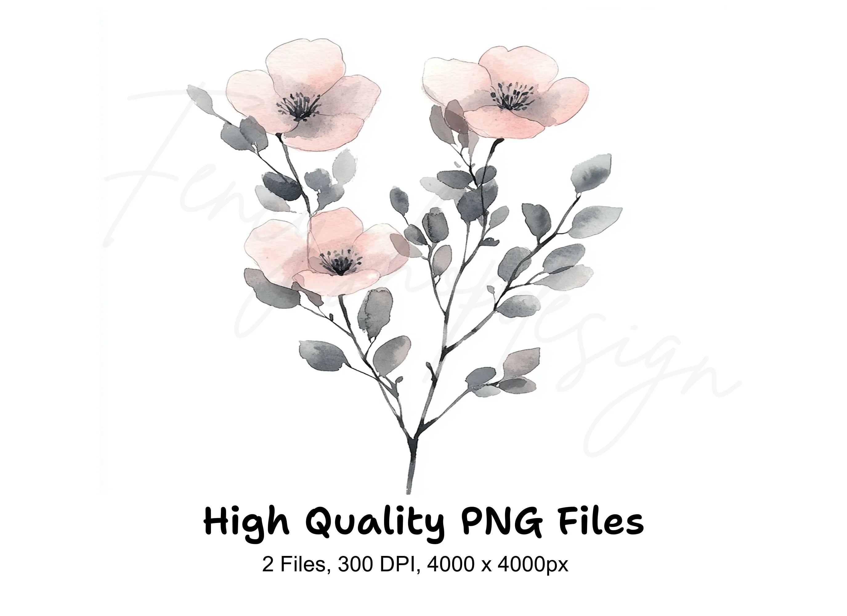 Floral Clipart Bundle