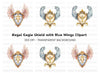 Angelic Shield Clipart Bundle
