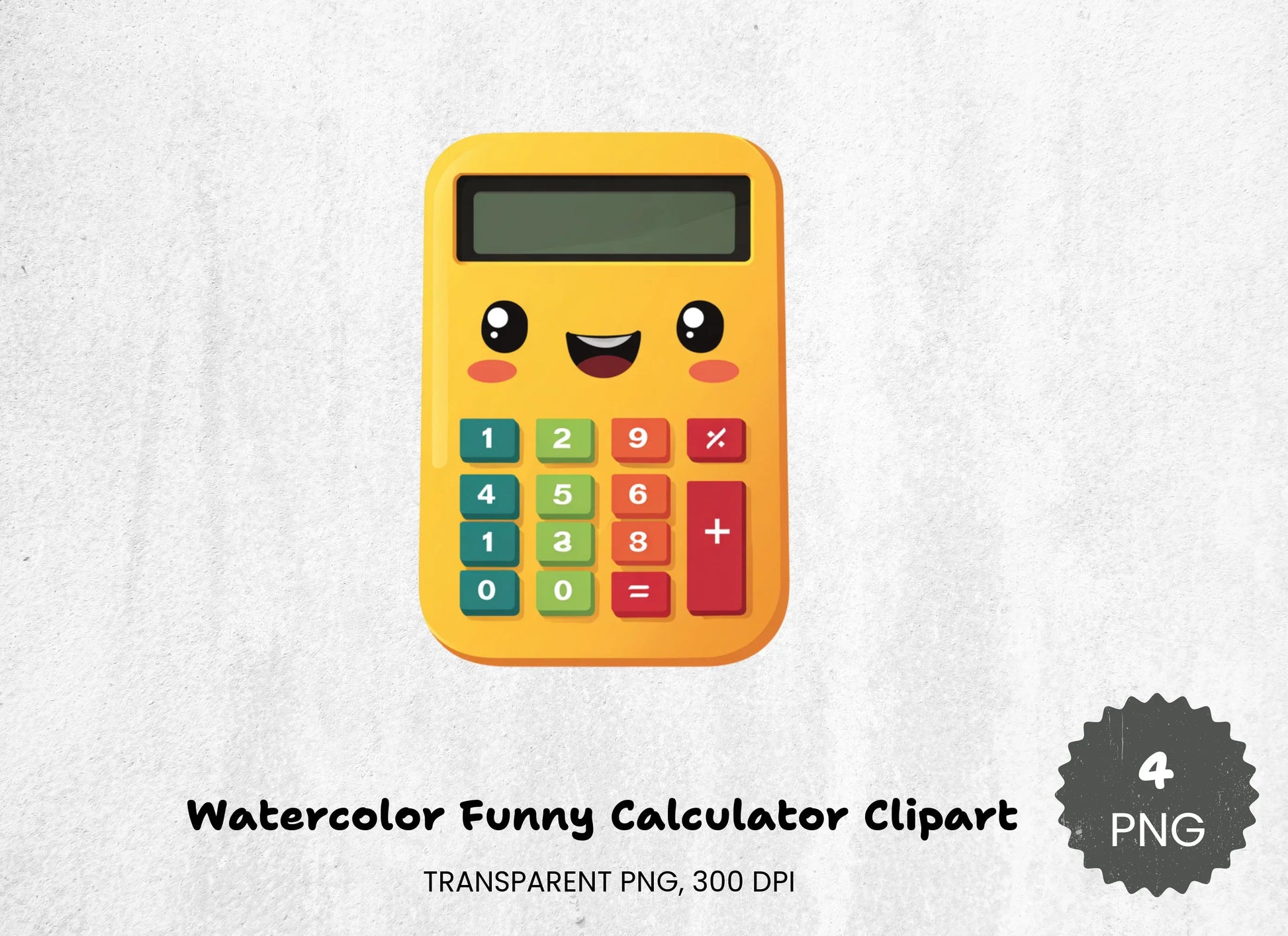 Funny Calculator Clipart Bundle - CraftNest - Digital Crafting and Art