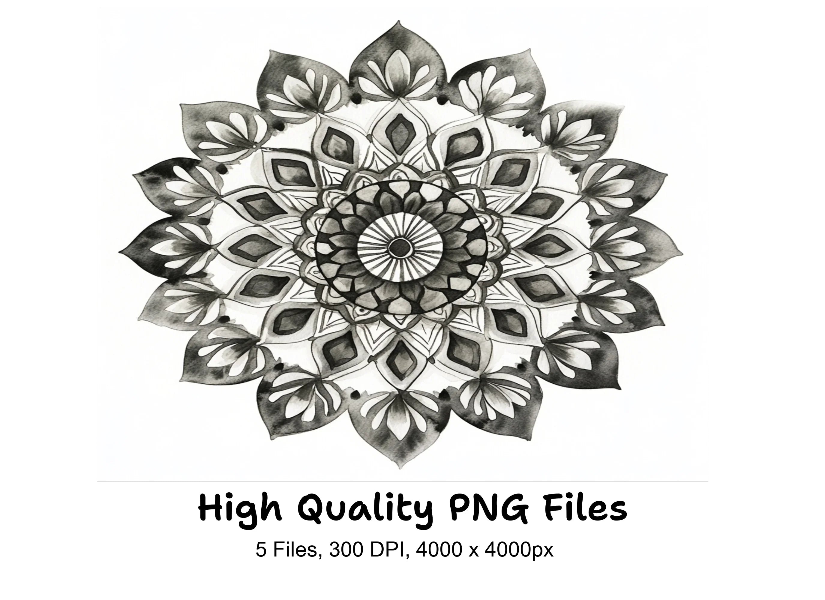 Mandala Clipart Bundle