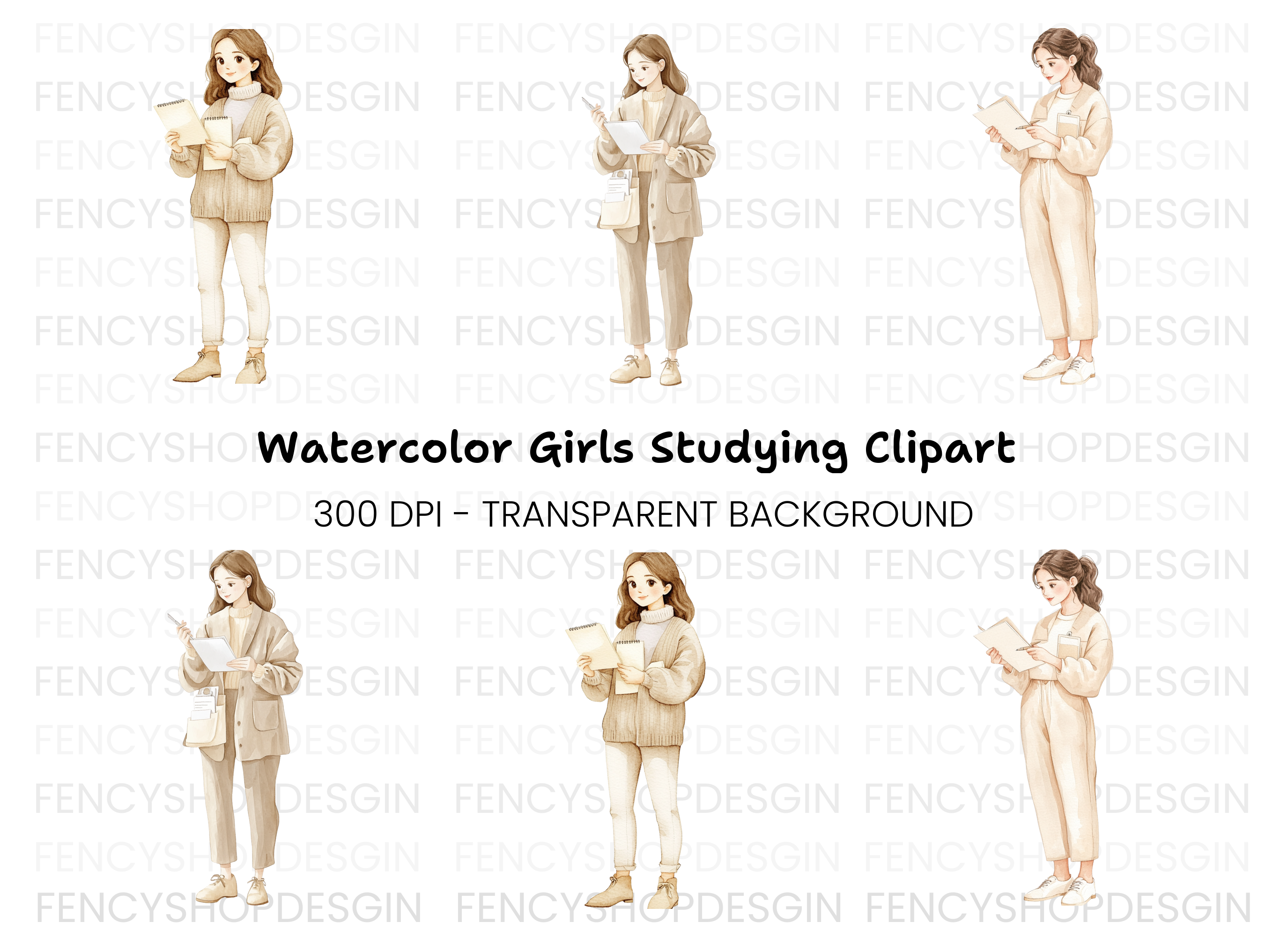 Professional Women Clipart Bundle