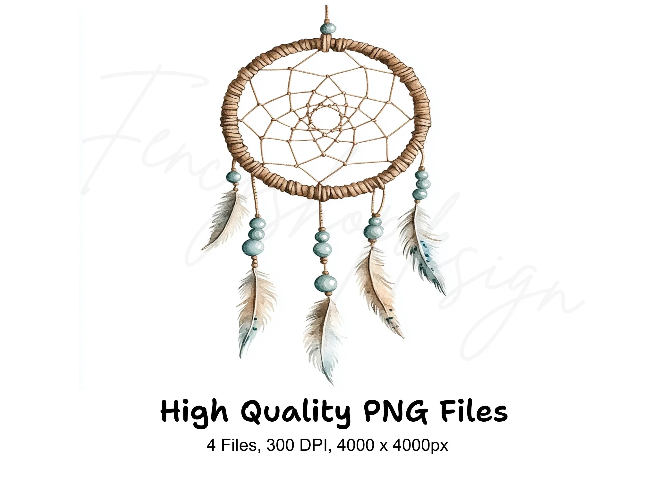 Dream Catcher Clipart Bundle