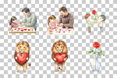 Sweet Valentine's Day Clipart Collection Bundle - CraftNest - Digital Crafting and Art