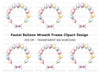 Balloon Frame Clipart Bundle