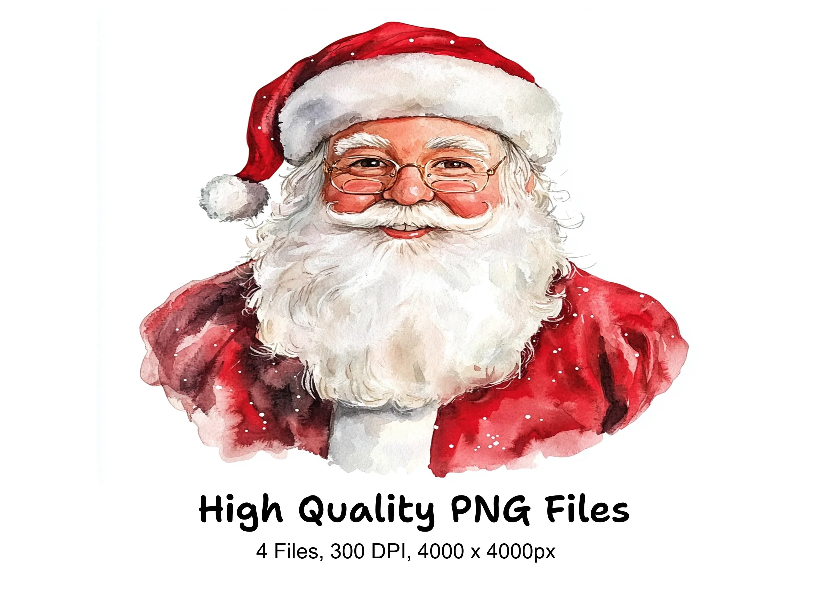 Santa Claus Clipart Bundle
