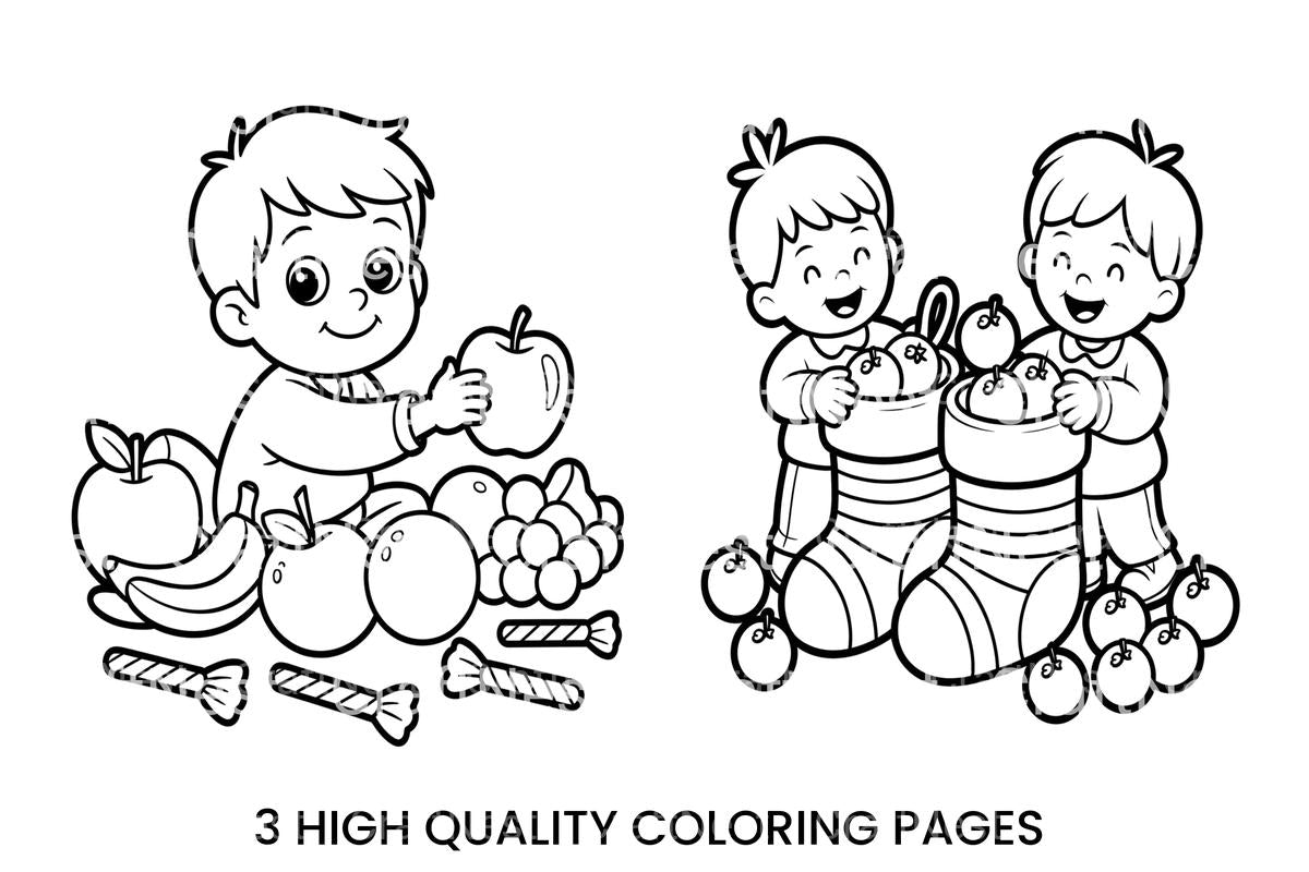 Fruitfor Kids Coloring Books