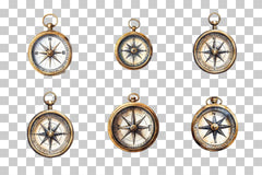 Vintage Nautical Compass Clipart Bundle - CraftNest - Digital Crafting and Art