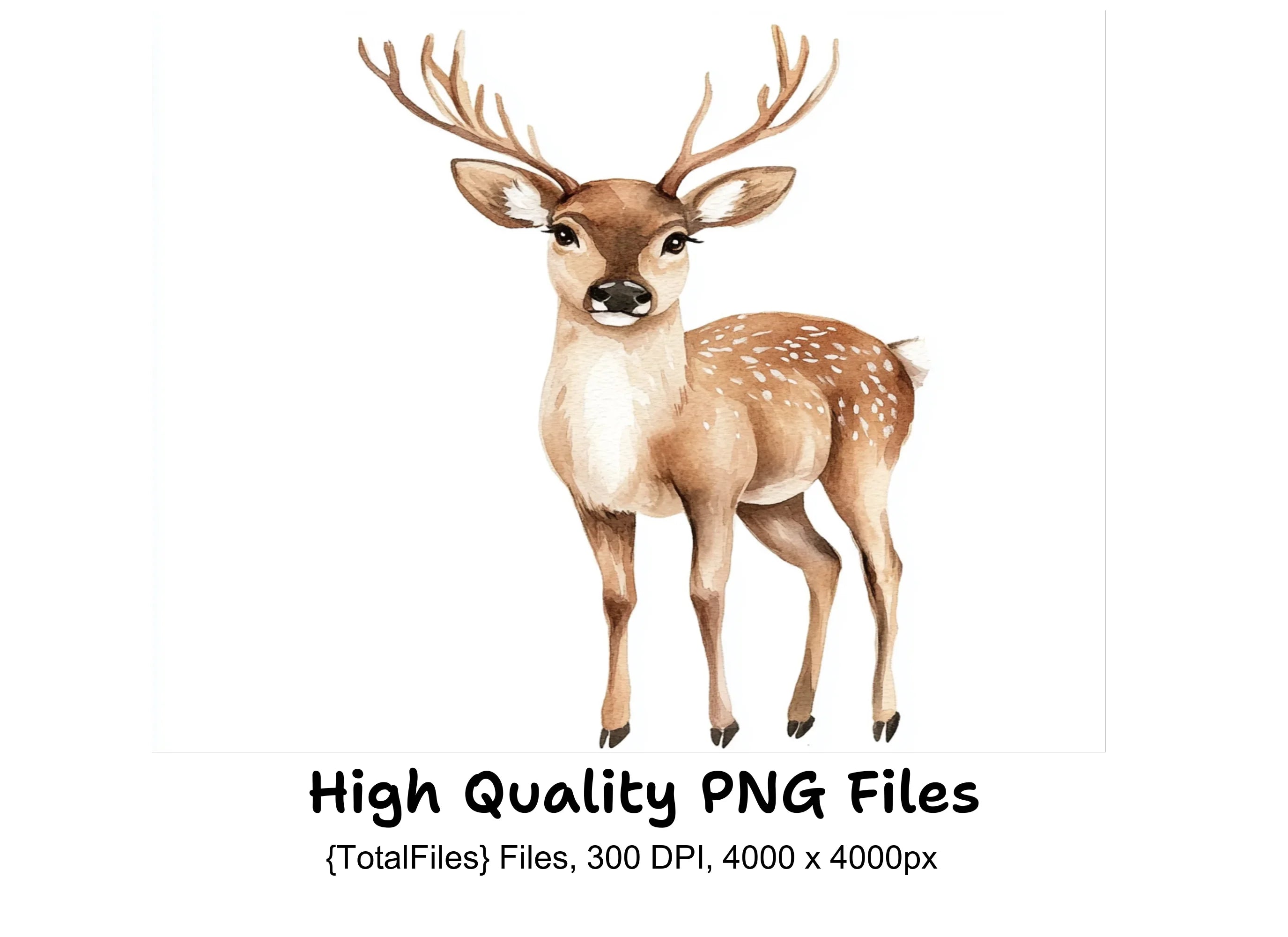 Deer Clipart Bundle