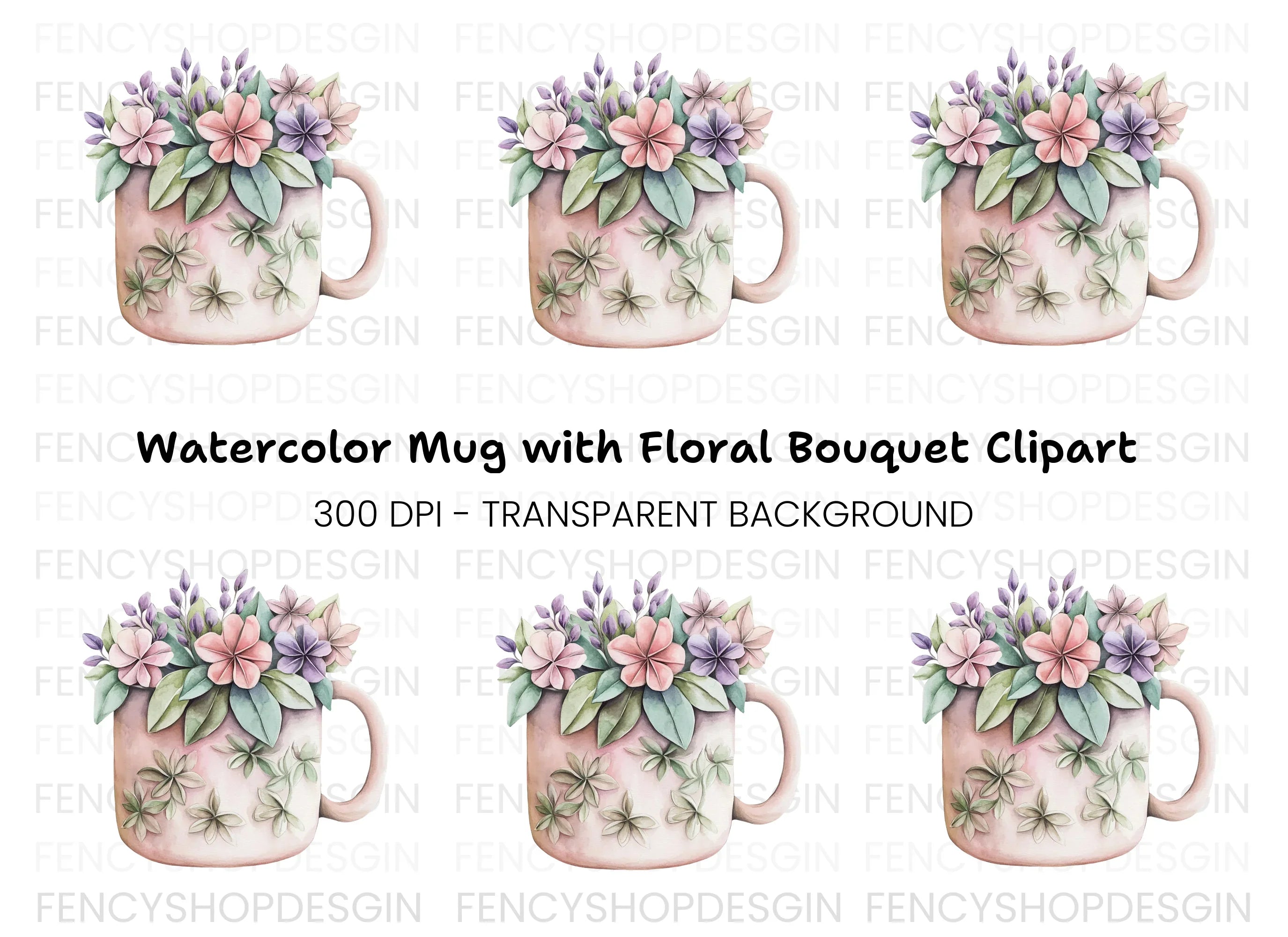 Floral Clipart Bundle