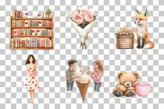 Sweet Love & Cozy Moments Clipart Bundle - CraftNest - Digital Crafting and Art