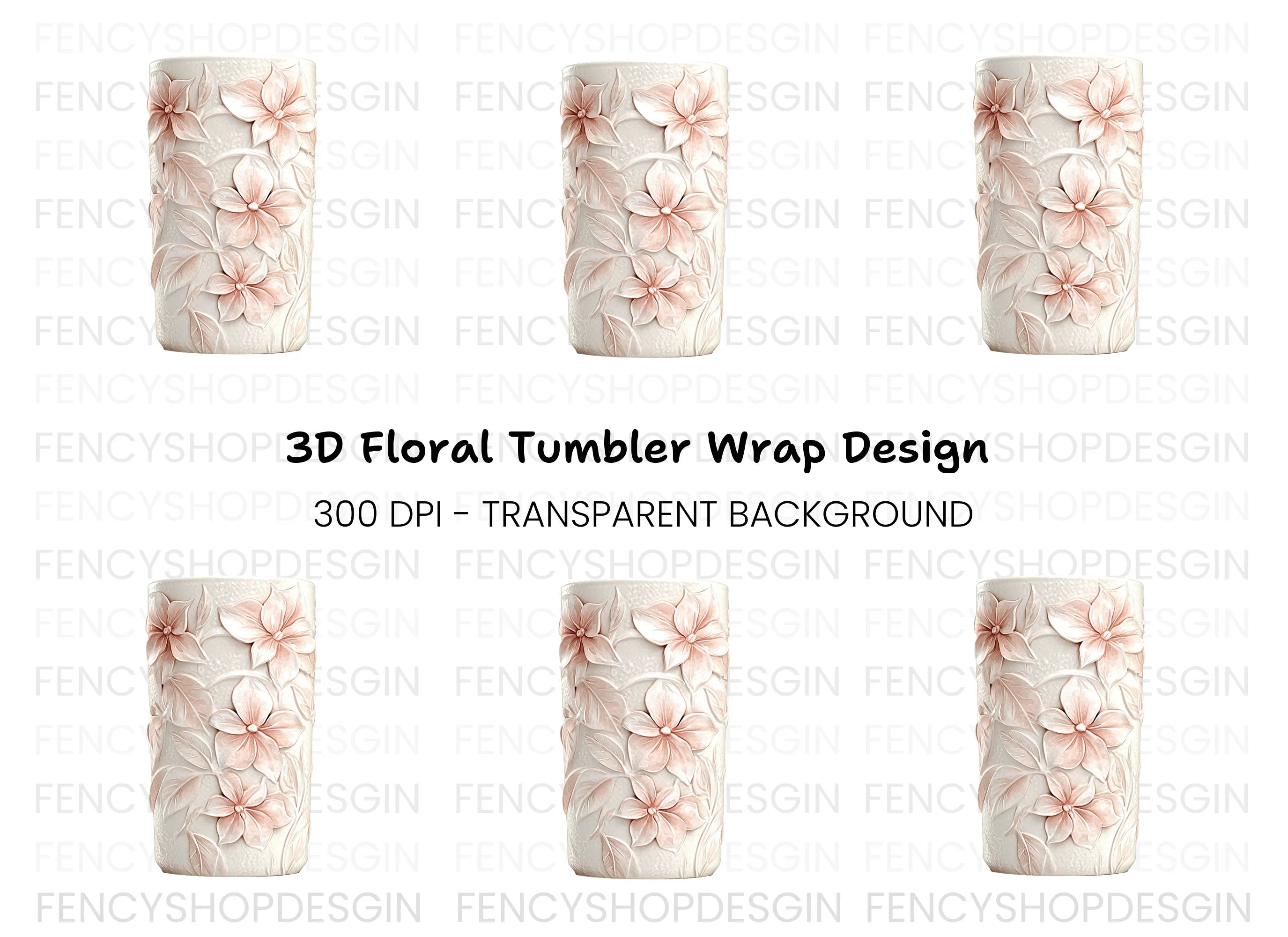 Elegant Floral Vase Clipart Bundle