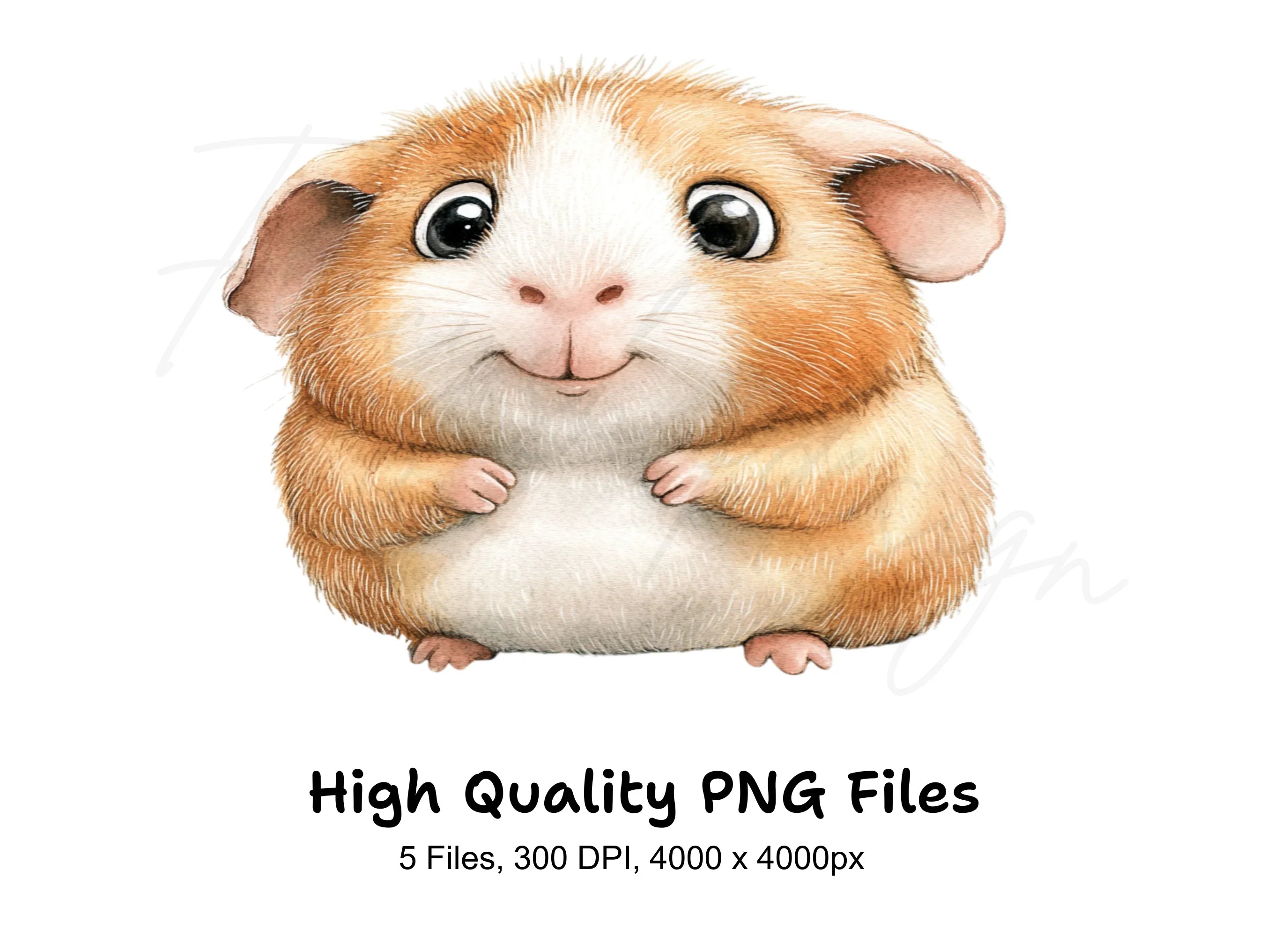 Cute Hamster and Mouse Clipart Bundle