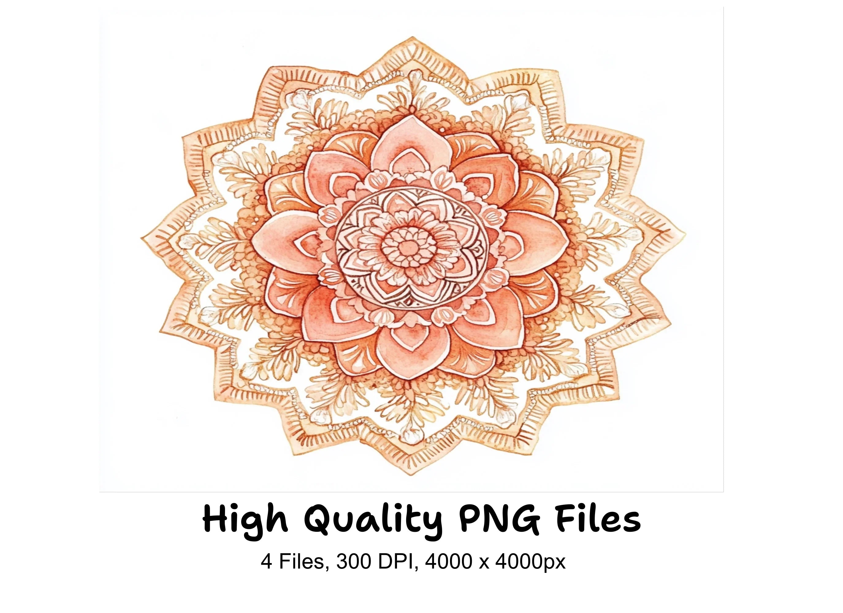 Mandala Clipart Bundle