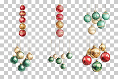 Christmas Baubles Hanging Ornaments Clipart Bundle - CraftNest - Digital Crafting and Art