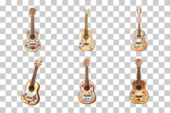 Floral Guitar Folk Art Clipart Bundle - CraftNest - Digital Crafting and Art