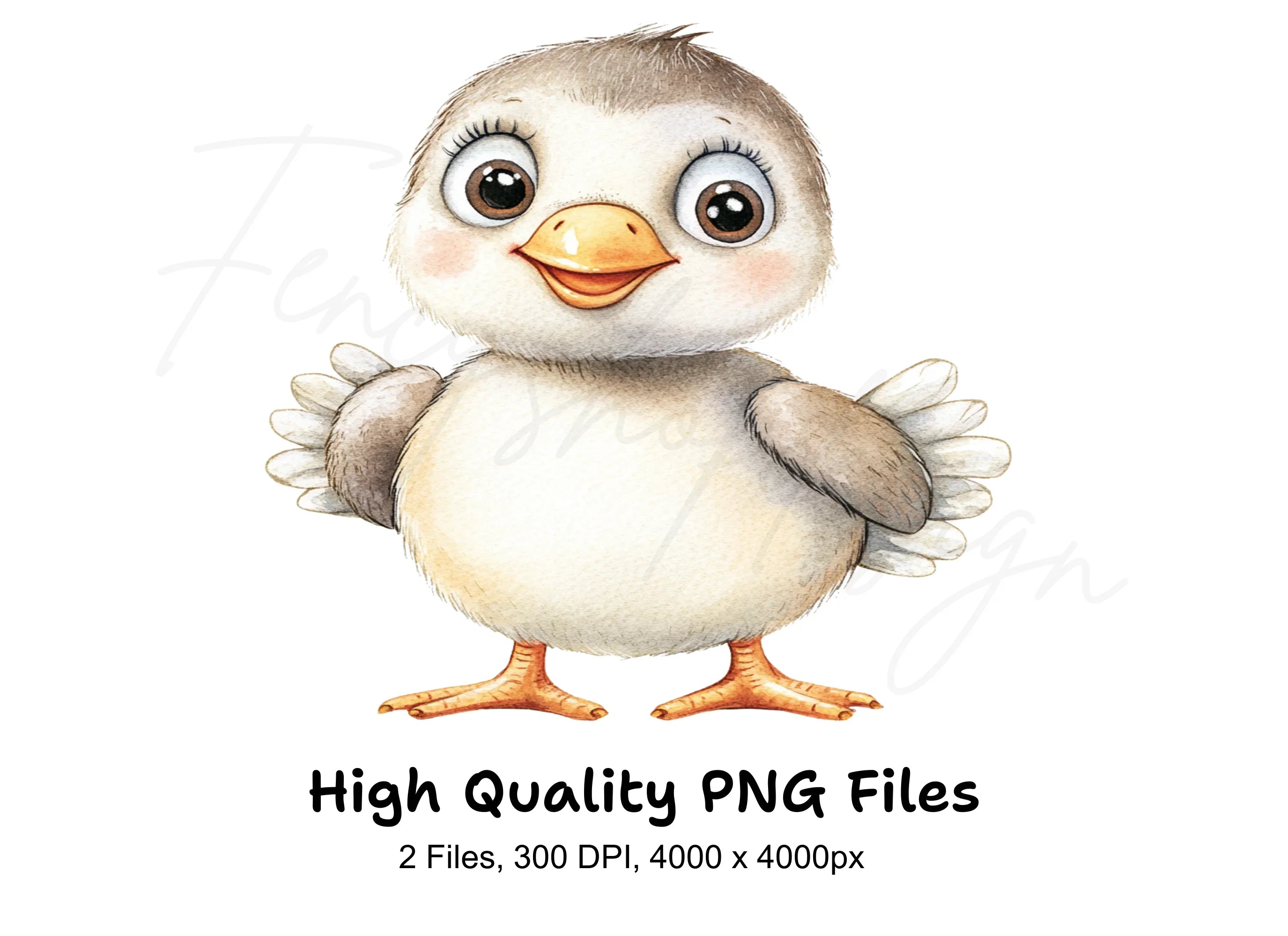 Sweet Sparrow Bird Clipart Bundle