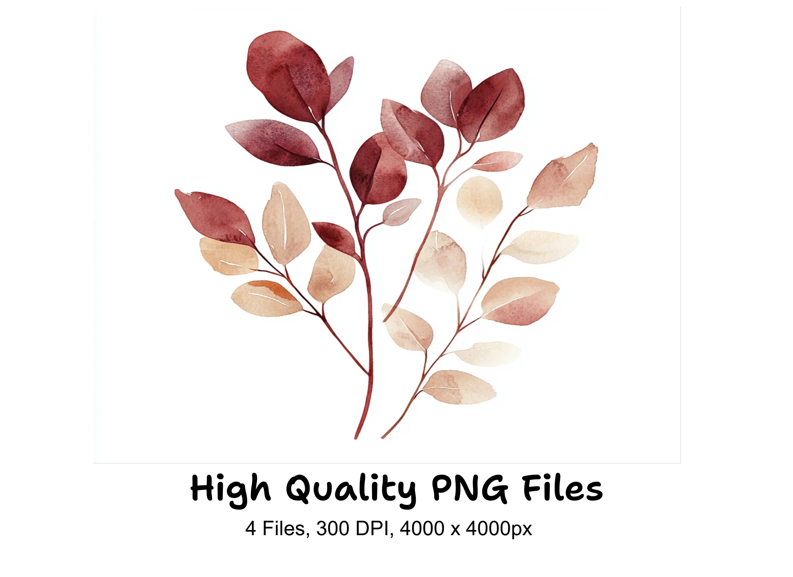 Autumn Leaves Clipart Bundle