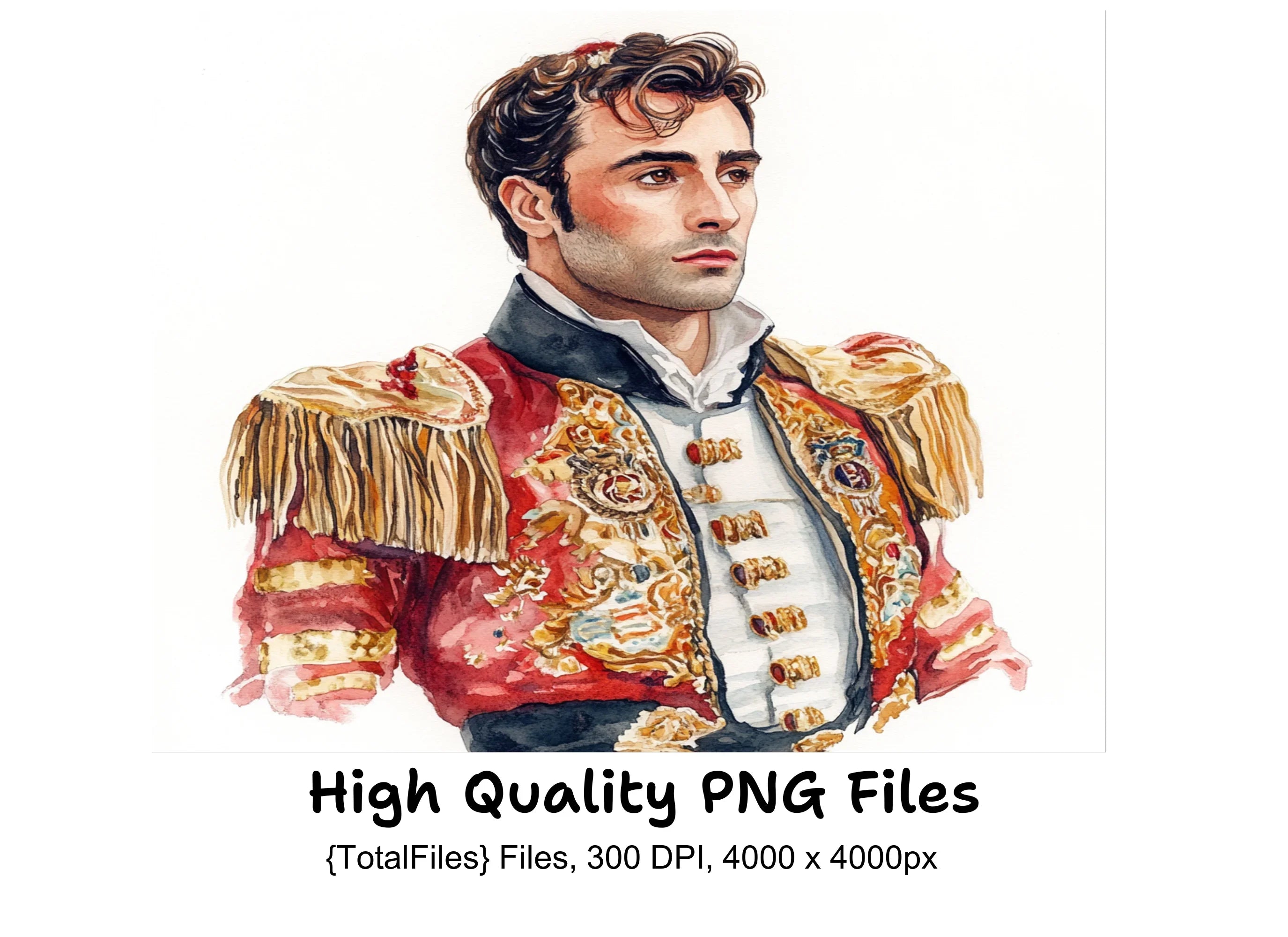 Matador Portraits Clipart Bundle