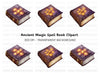 Ancient Grimoire Magic Book Clipart Bundle