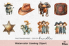 Cowboy Clipart Bundle