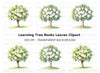 Book Trees Clipart Bundle