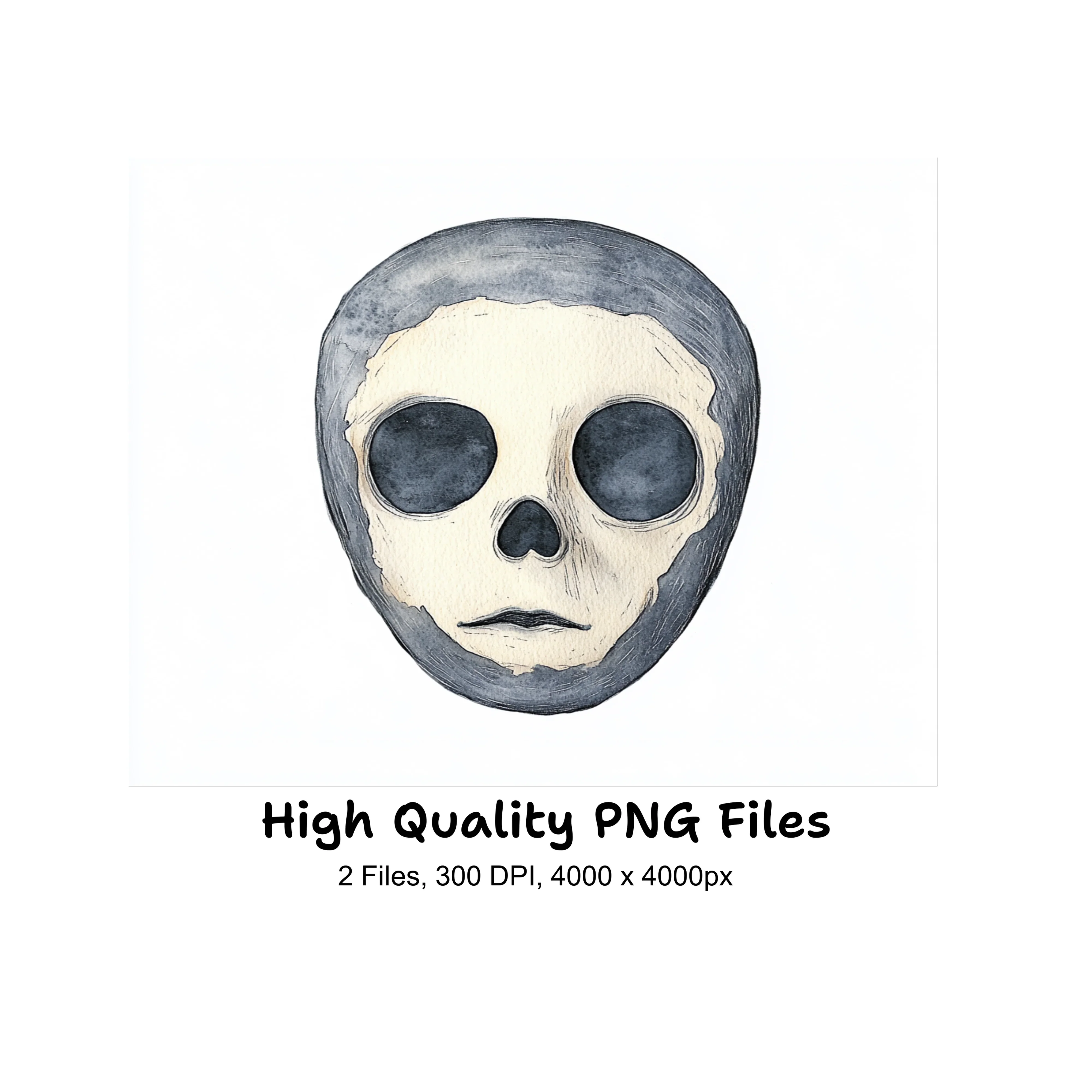 Ghost Band Mask Clipart Bundle