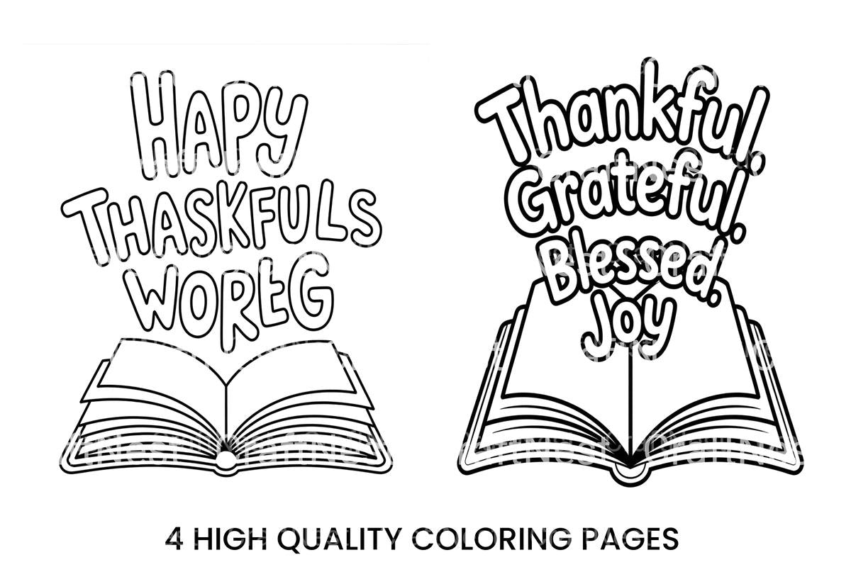 GratitudeJournal Coloring Books