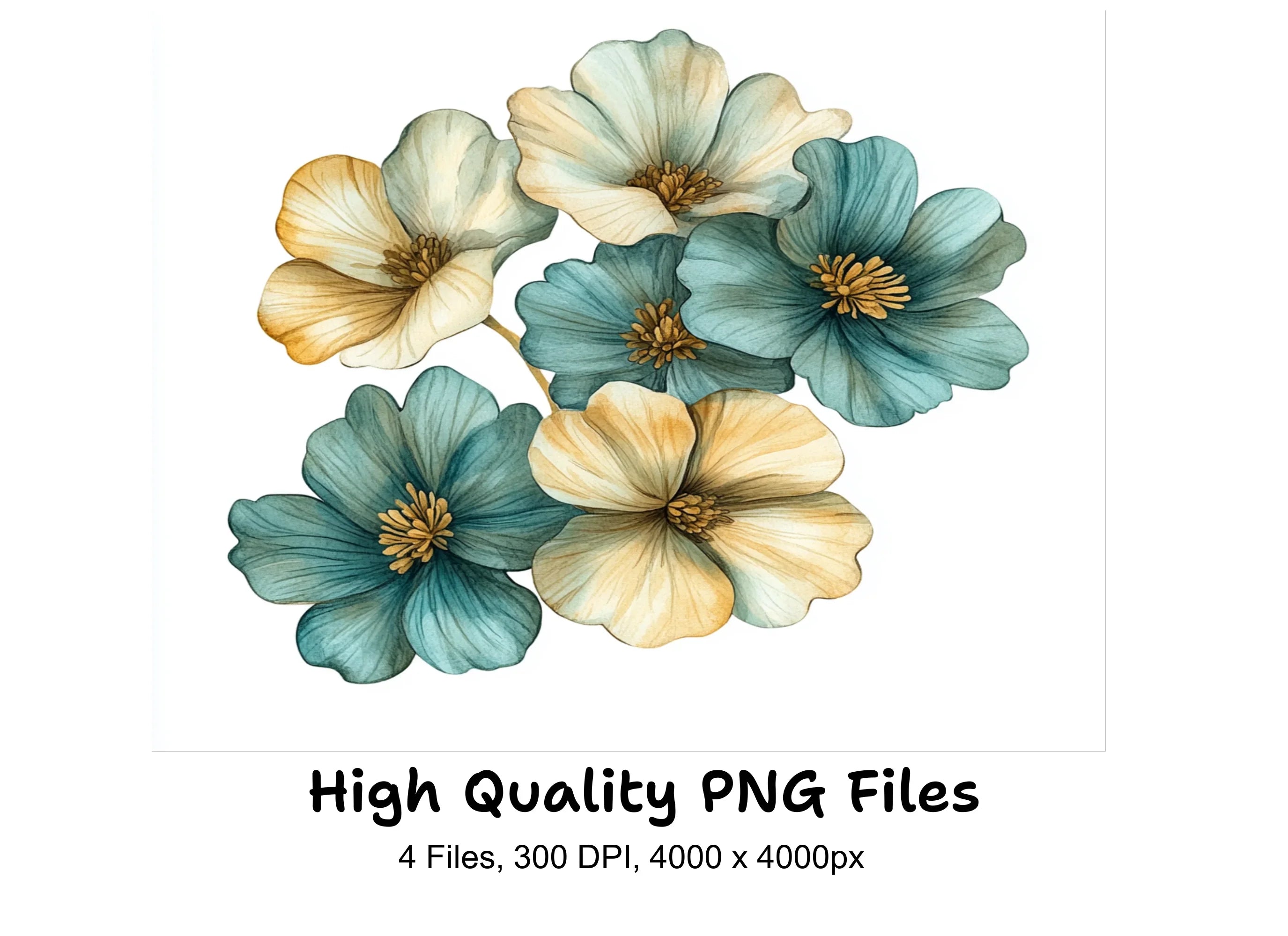 Floral Clipart Bundle