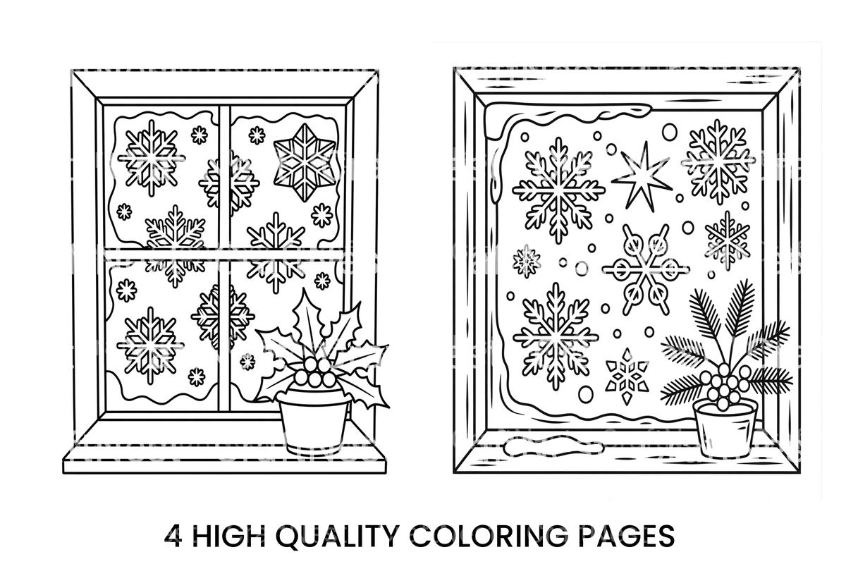 Winter Wonderland Fun Coloring Books