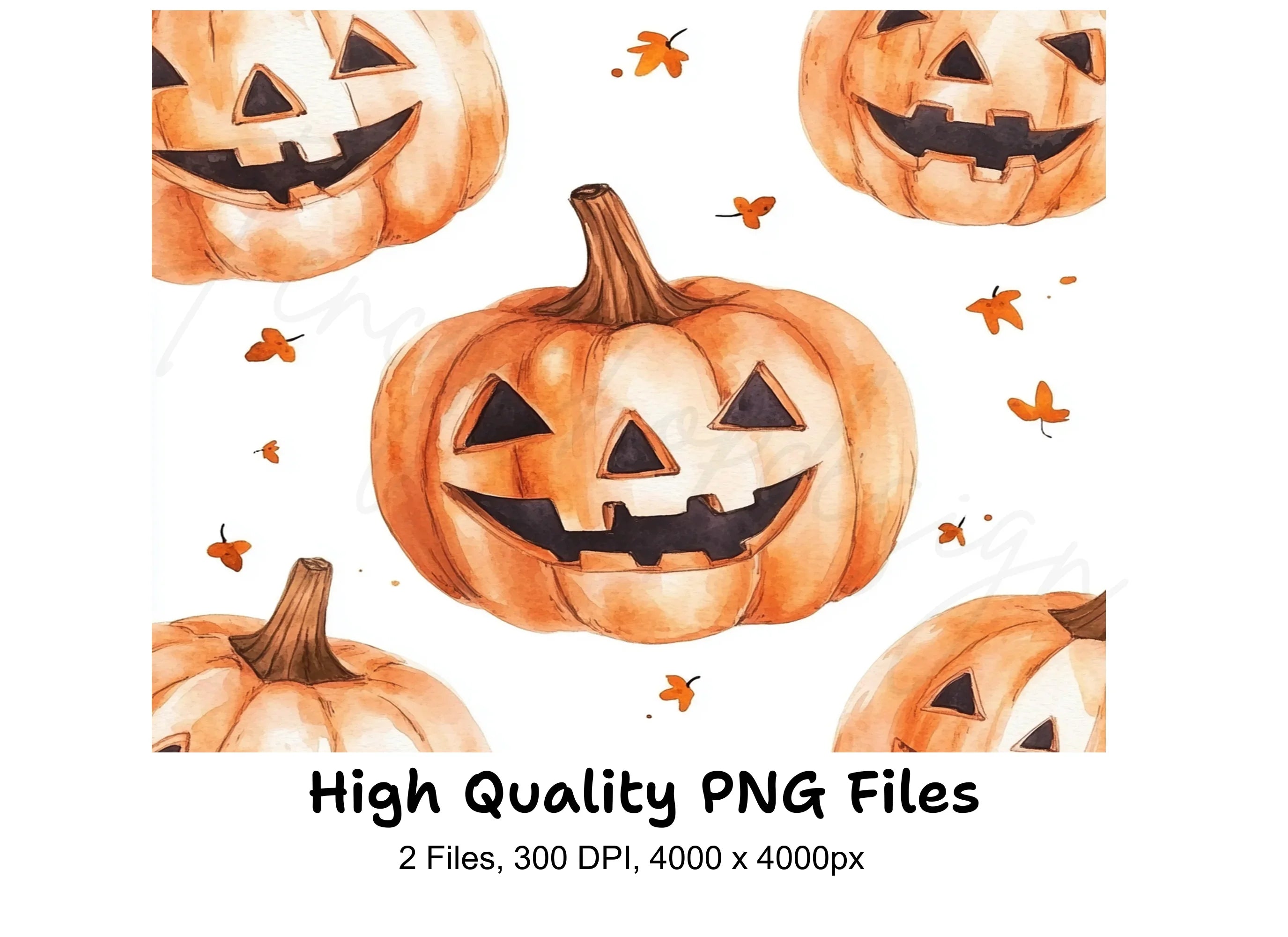 Jack Lanterns Clipart Bundle