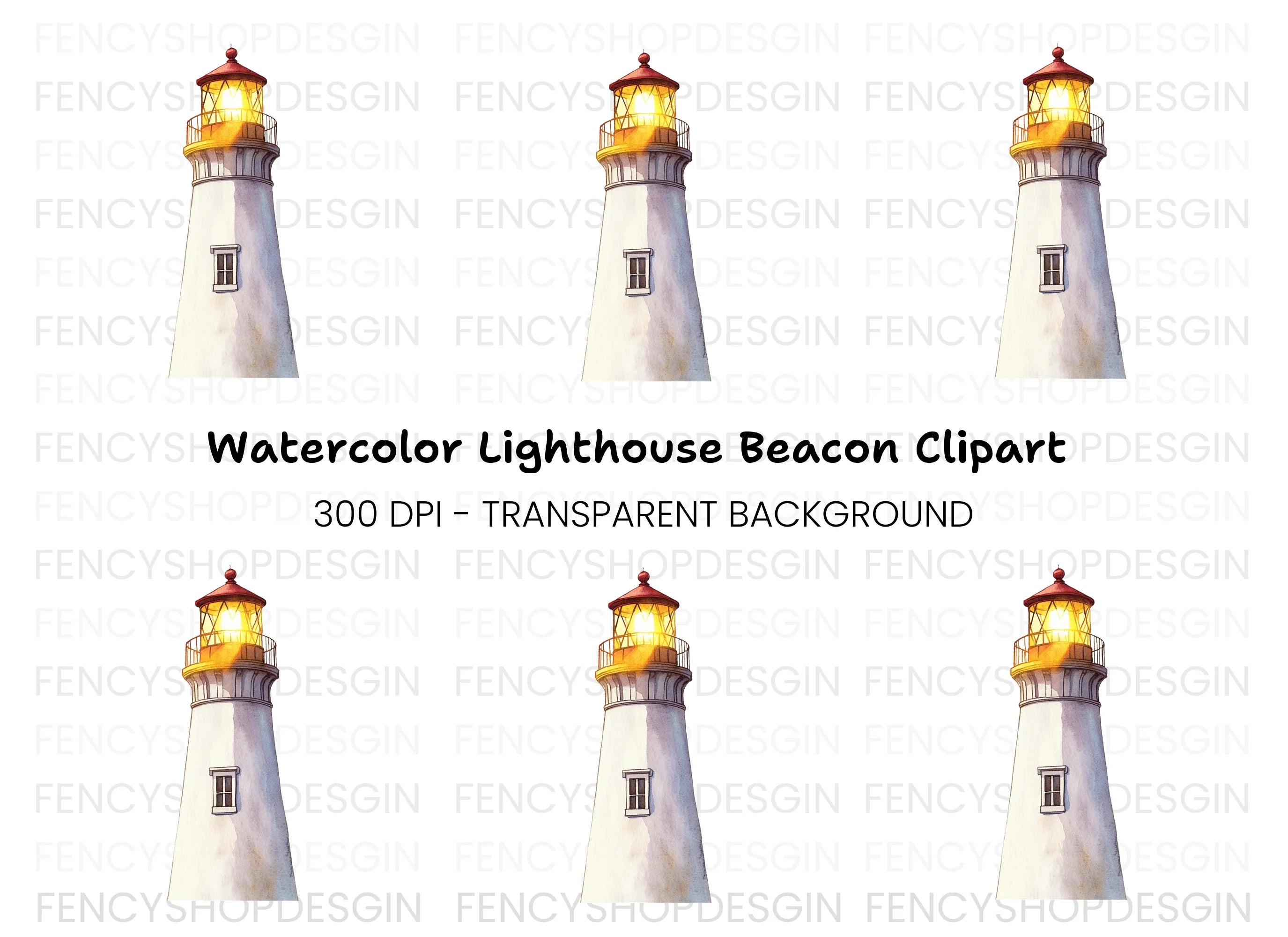 Lighthouse Clipart Bundle