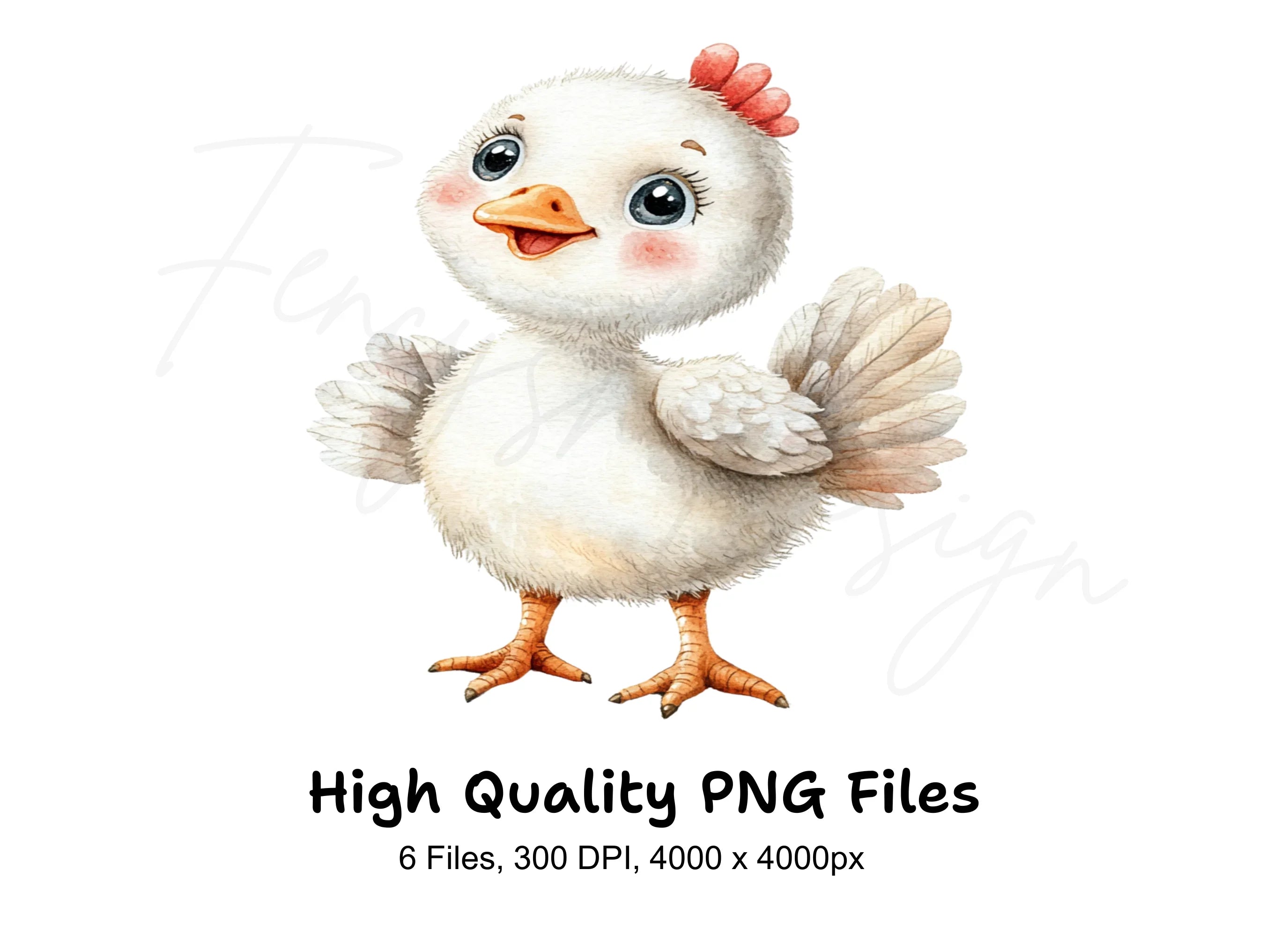Charming Baby Chick Clipart Bundle