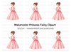 Princess with Wand Clipart Bundle
