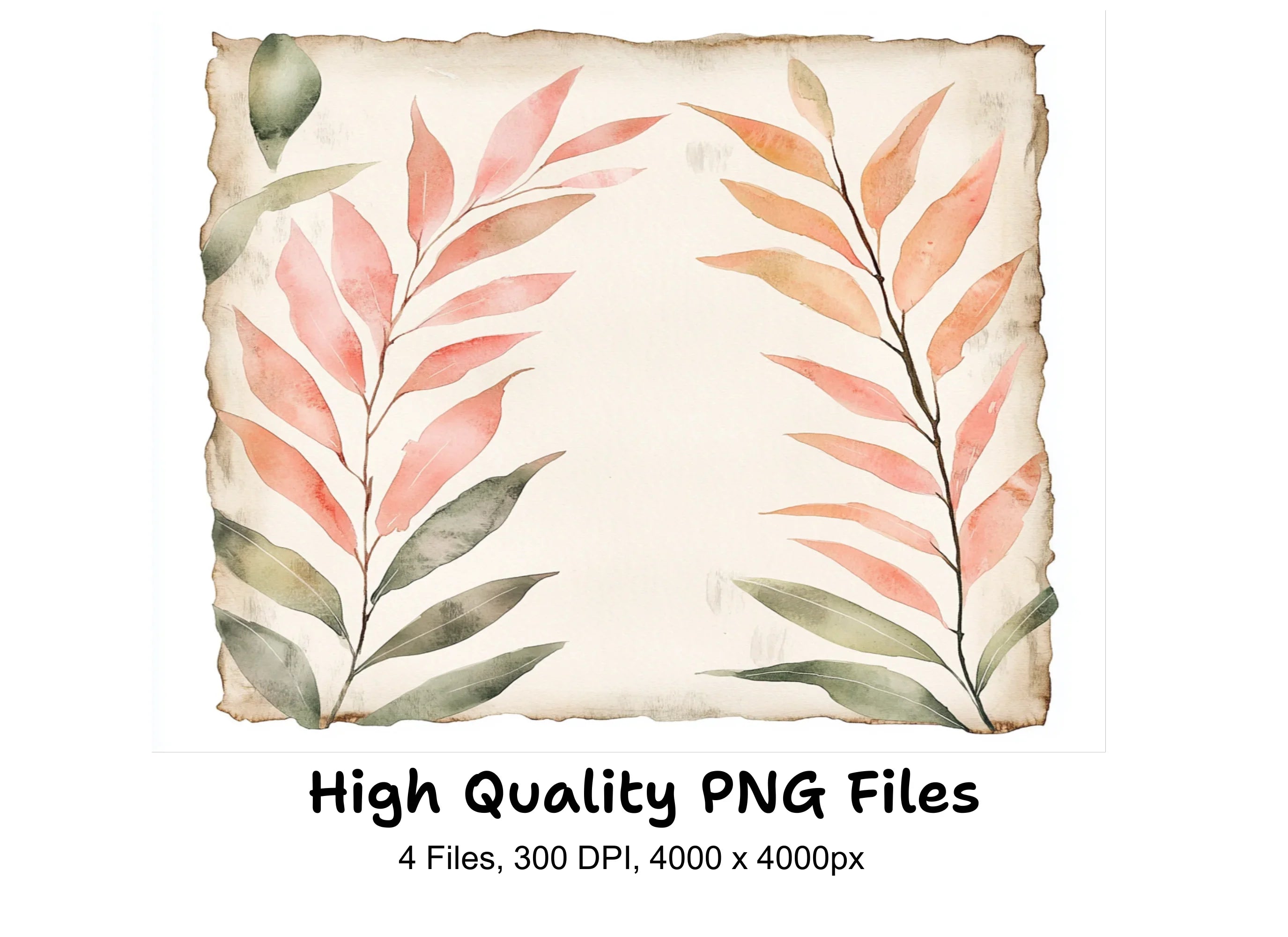 Autumn Leaves Clipart Bundle