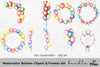 Balloon Frames Clipart Bundle