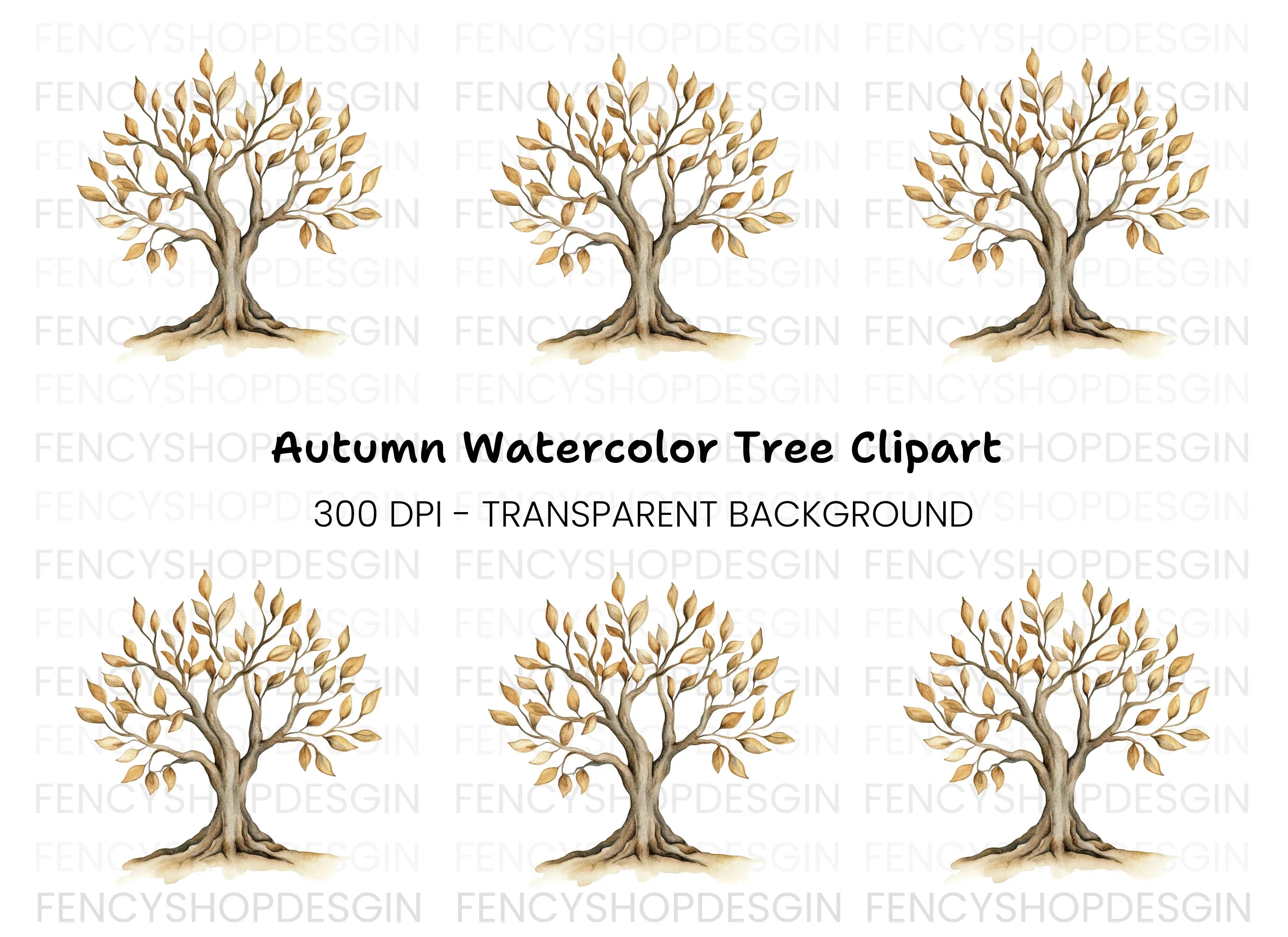 Tree of Life Clipart Bundle