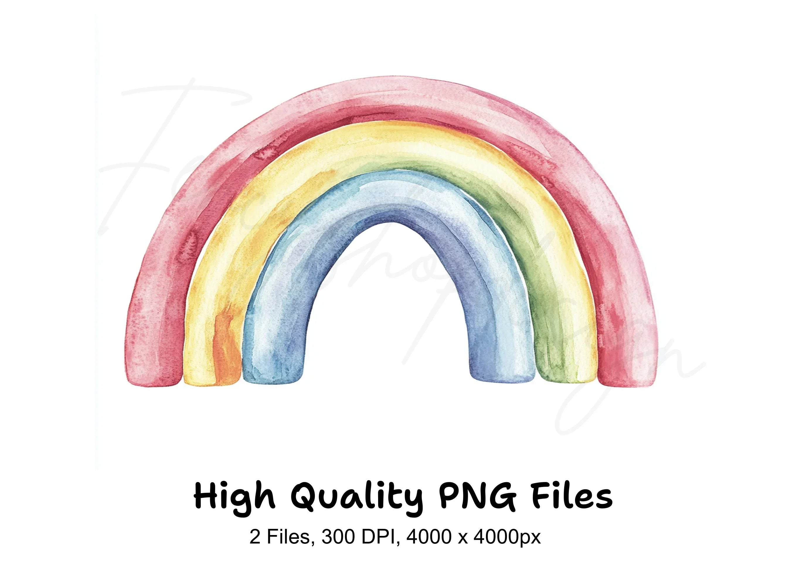 Rainbow Clipart Bundle