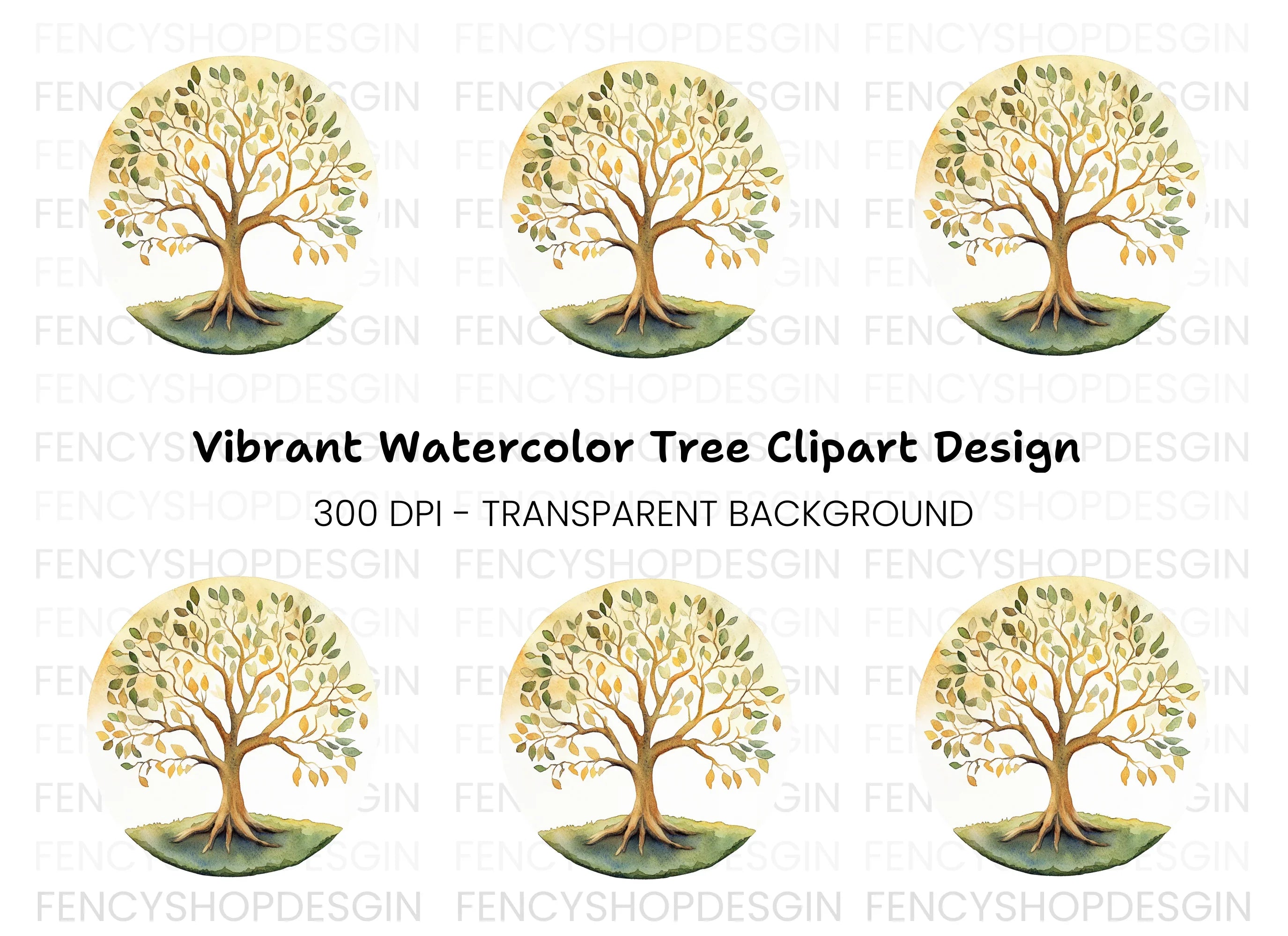 Tree of Life Clipart Bundle
