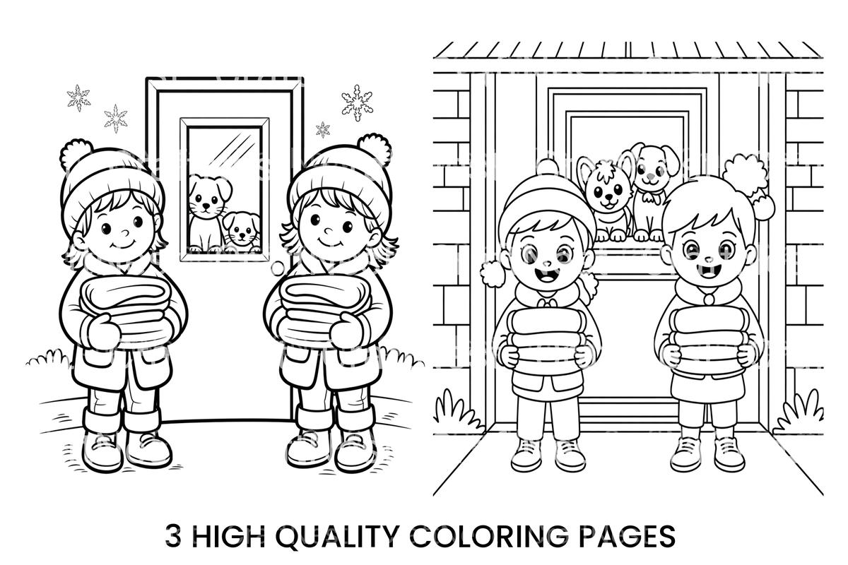 Animal Shelter Donation Coloring Books
