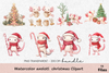 Axolotl Christmas Clipart Bundle