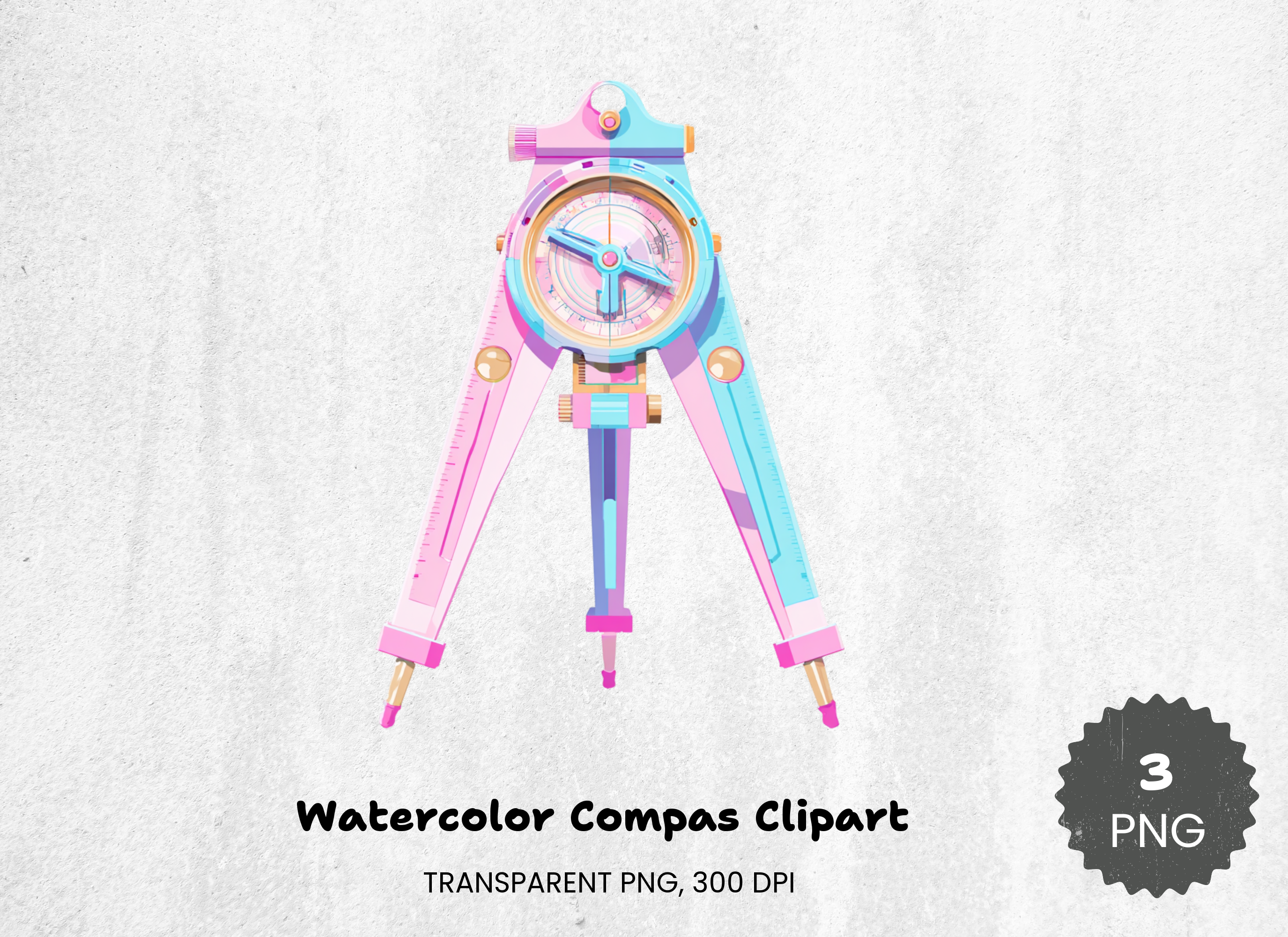 Compass Clipart Bundle