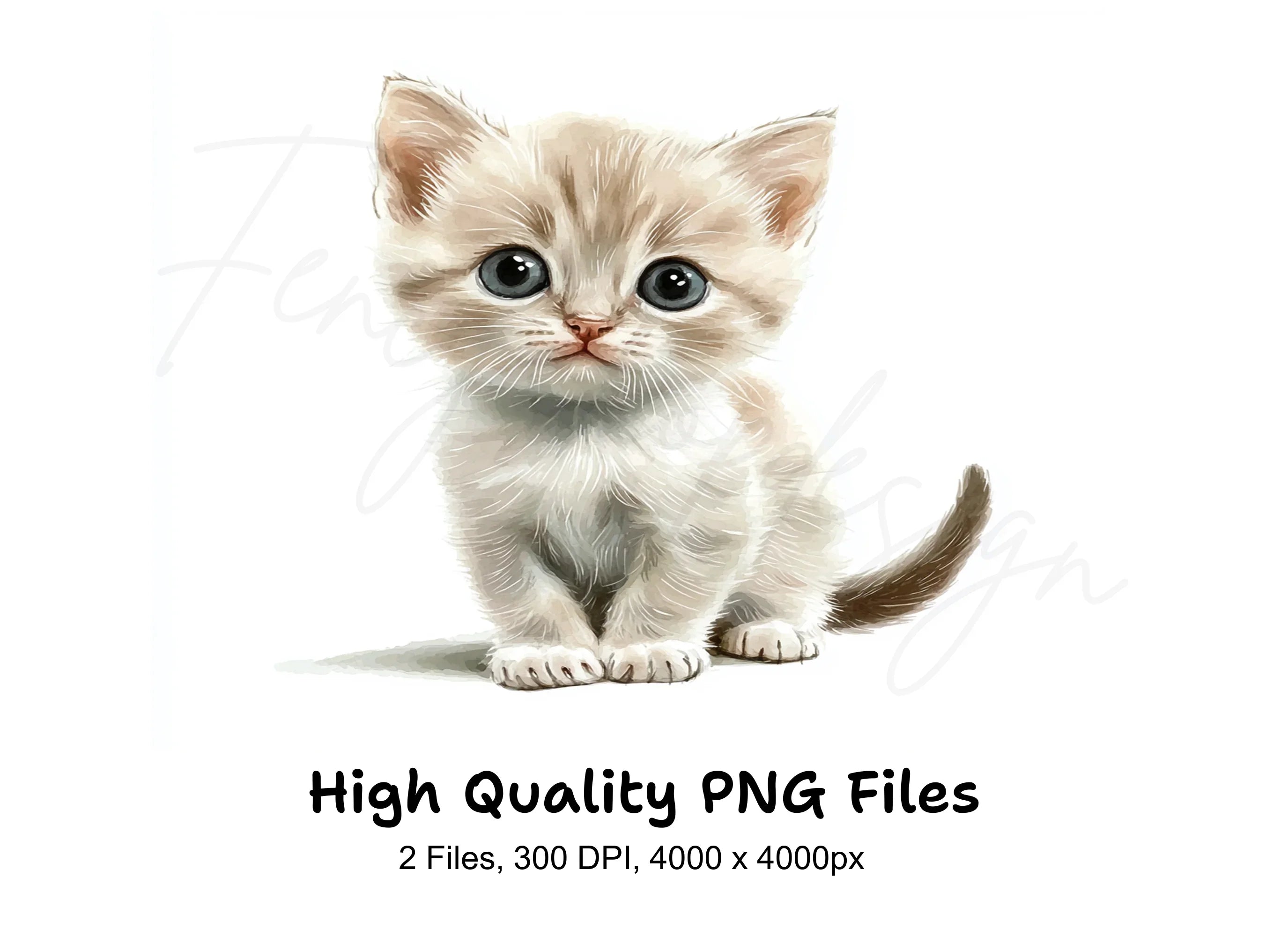 Adorable Kittens Clipart Bundle