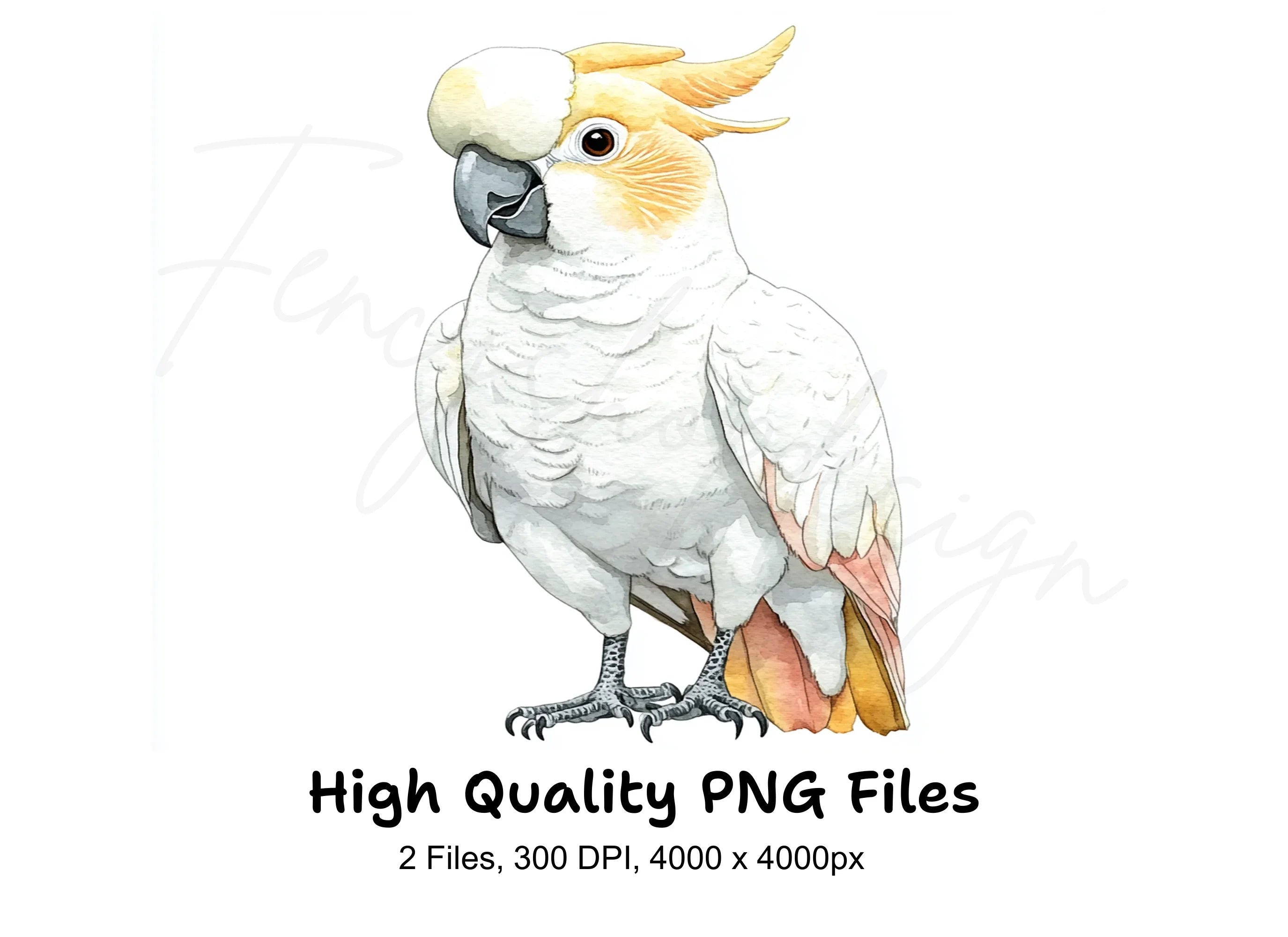 Cockatoo Clipart Bundle