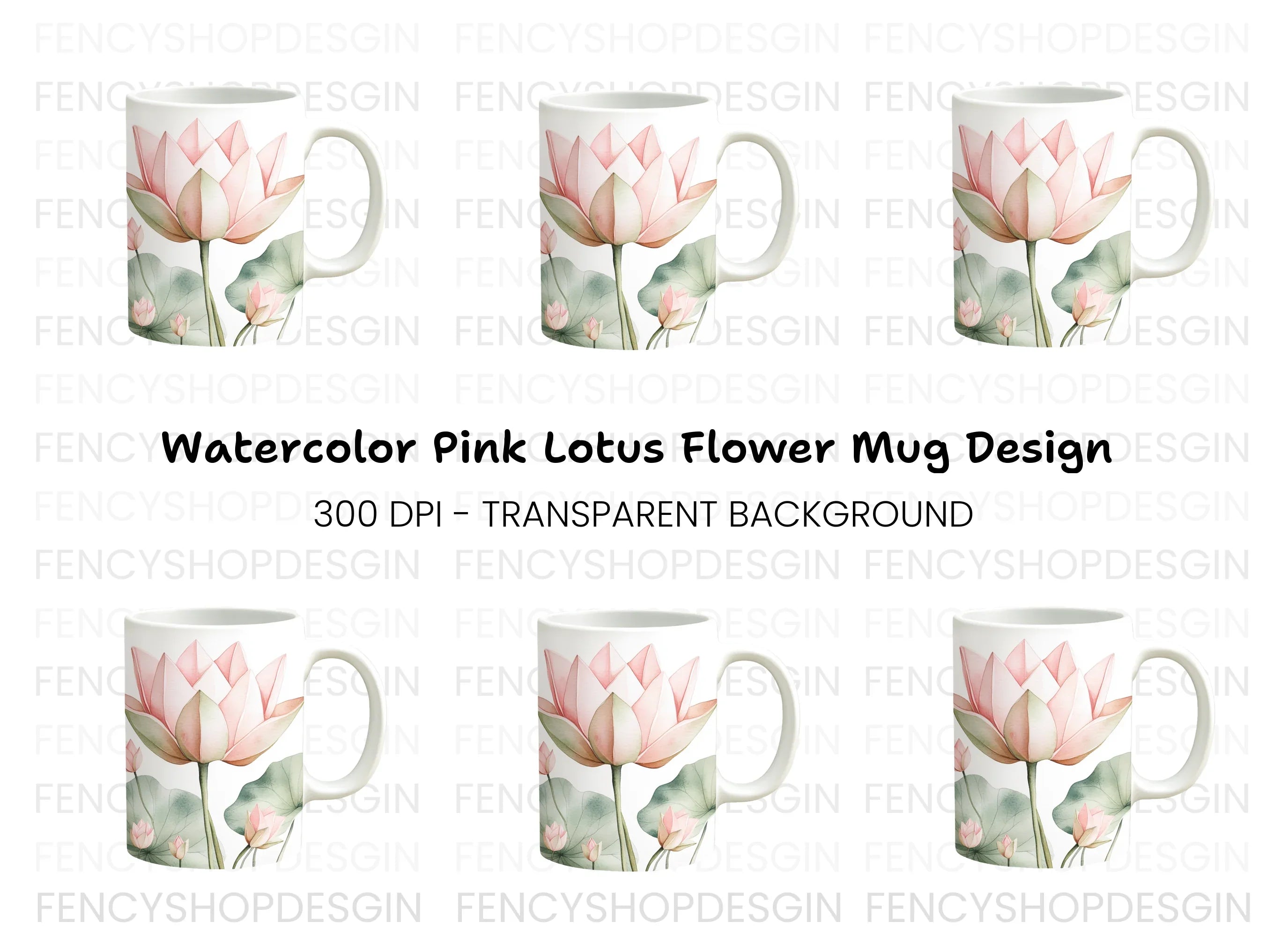 Lotus Clipart Bundle