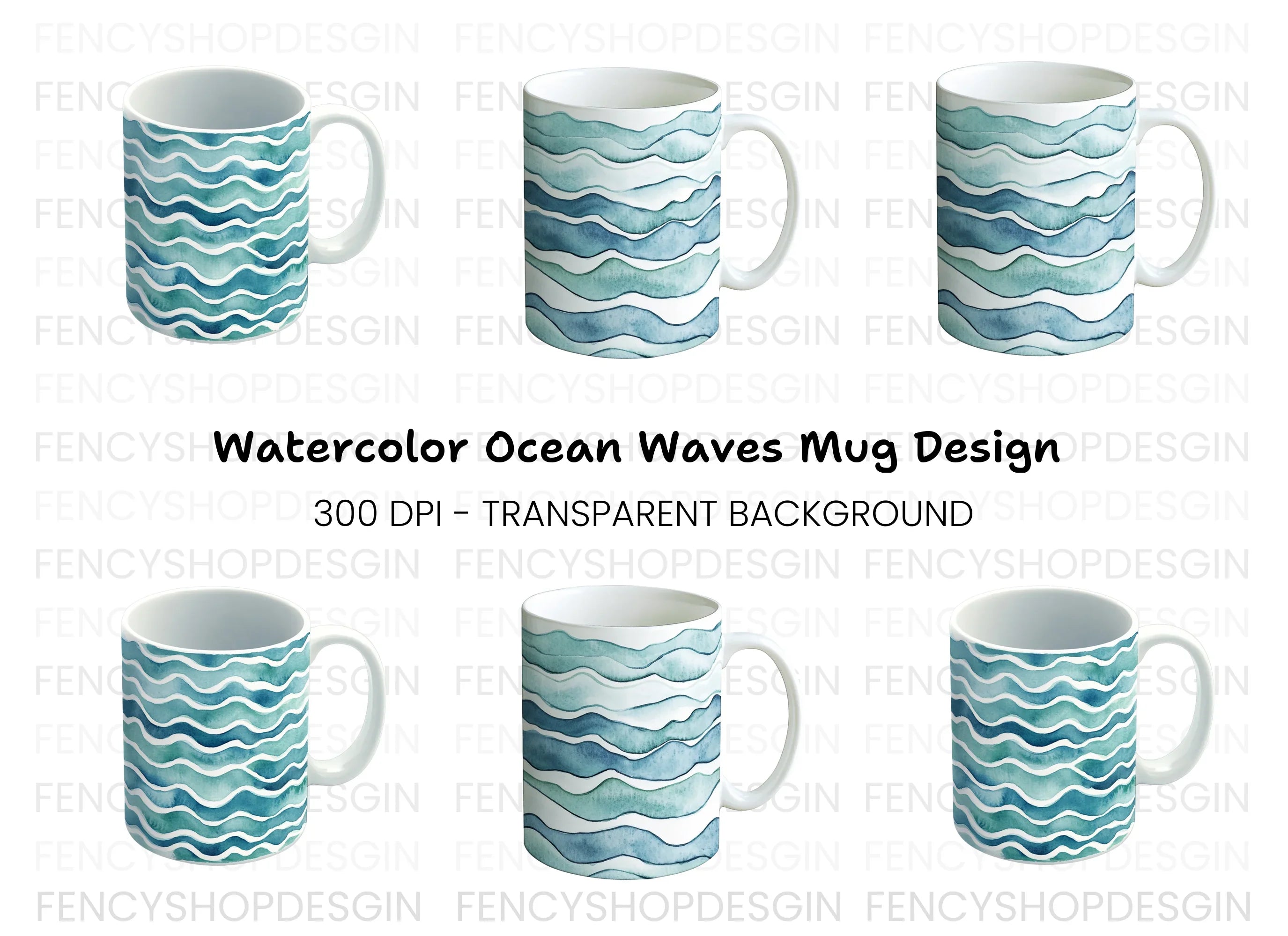 Waves Clipart Bundle