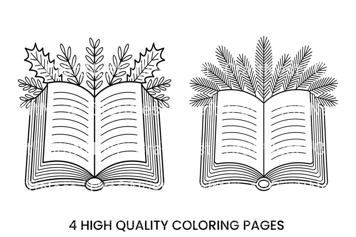 Christmas DecorationsPlanner Coloring Books